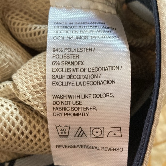 Izod Golf men’s shorts tan 36 waist summer lightweight - Picture 4 of 8